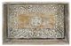 A & B Home Brown/Gray Mango Wood Carved Tray-1