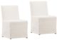 Dovetail Furniture Mattel 2-Piece Beige Dining Side Chair Set-0