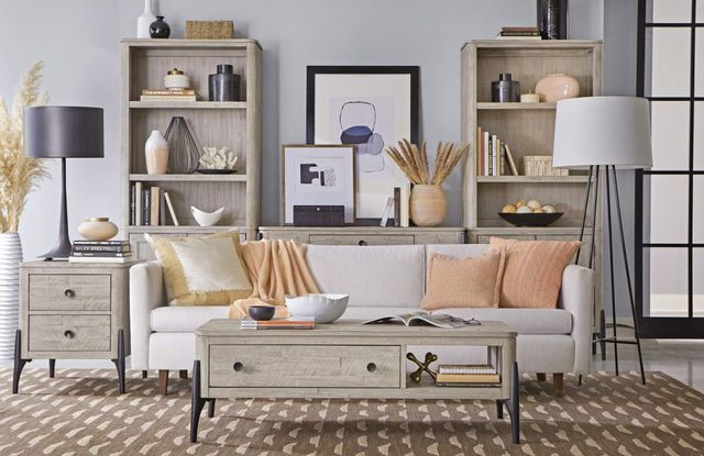 aspenhome® Zane Parchment Cocktail Table-3