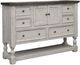 International Furniture Direct Stone Ivory Dresser-0