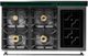 Viking® Tuscany 48" Ivy Pro Style Dual Fuel Range with 2 Induction-3
