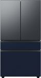 Samsung Bespoke 18" Matte Black Steel French Door Refrigerator Top Panel-4