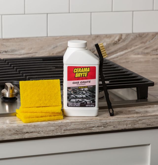 GE® Cerama Bryte™ Gas Grate Cleaning Kit-3