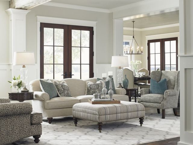 Lexington Home Customizable Logan Wing Chair-1