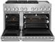 JennAir® NOIR™ 48" Stainless Steel Pro Style Dual Fuel Range-1