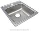 Elkay Lustertone® Lustrous Satin 20'' 1-Hole Single Bowl Drop-in ADA Sink-0