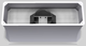 Vent-A-Hood® Designer Series 60" White Island Range Hood-2