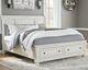 Signature Design by Ashley® Robbinsdale Antique White King Storage Sleigh Bed-0