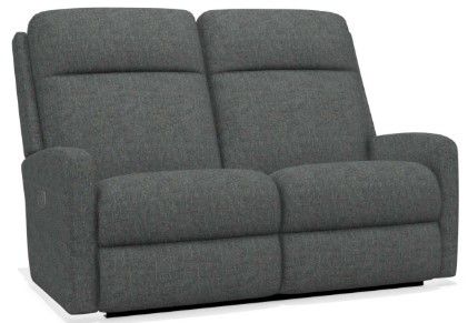 La-Z-Boy® Finley Midnight Power Wall Reclining Loveseat with Headrest and Lumbar-0