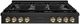 ZLINE Paramount Autograph Edition 48" Black Stainless Steel Gas Cooktop with Polished Gold Accents -0