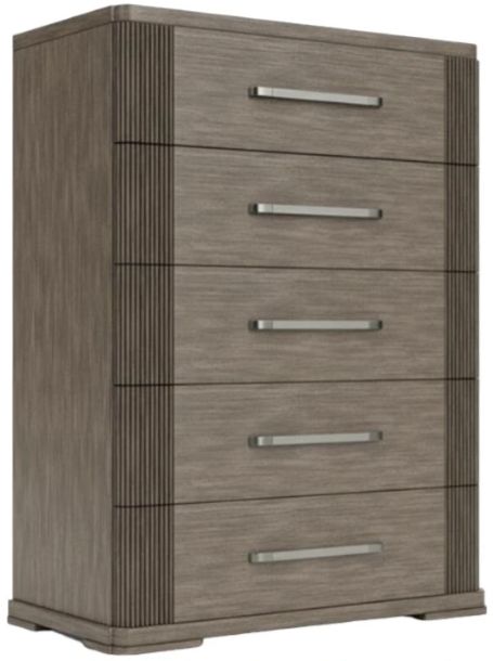 Riverside Furniture Sariel Designer Espresso 5-Drawer Chest-0