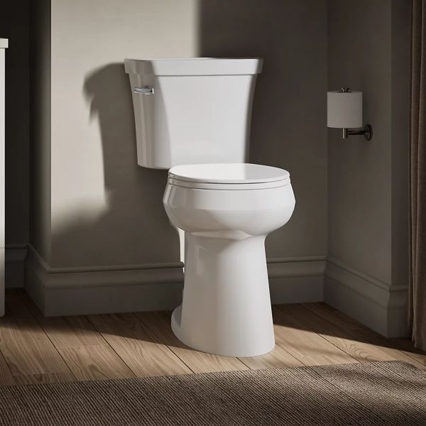 KOHLER® Highline® White 2-Piece Tall Round-Front Toilet, 1.6 Gpf-2