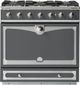 La Cornue CornuFé 90 Albertine 36" Graphite Pro Style Dual Fuel Range-0