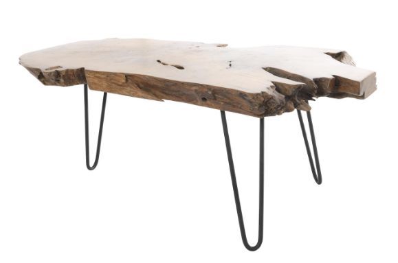 Deco Marche Brown Coffee Table-1