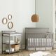 Westwood Design Emery Gray Changer Shelves with Pad-1