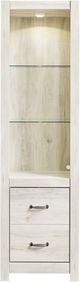 Signature Design by Ashley® Bellaby Whitewash 4-Piece Entertainment Center with Fireplace-2