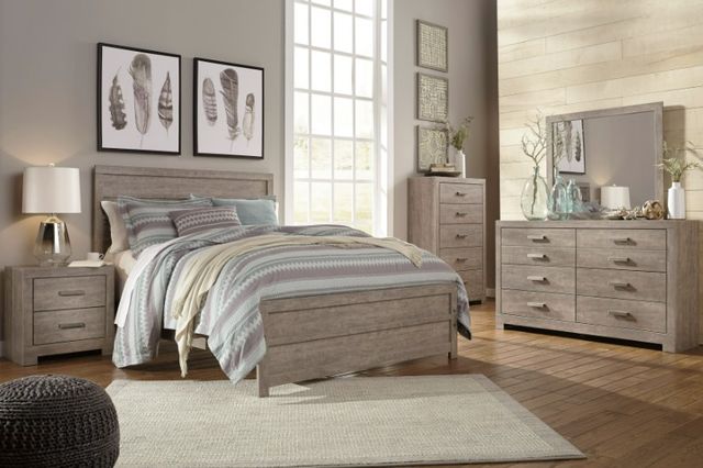 Signature Design by Ashley® Culverbach 2-Piece Gray Queen Panel Bed Set-3