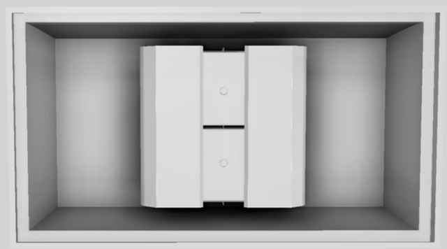 Vent-A-Hood® Designer Series 54" Island Range Hood-3