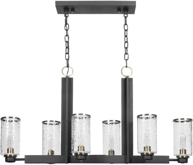 Uttermost® Jarsdel Black Industrial Island-3