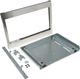 Monogram® 27" Stainless Steel Built In Microwave Trim Kit-0