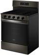 Whirlpool® 30" Black Stainless Steel Freestanding Gas Range with Air Cooking Technology-3