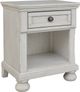 Signature Design by Ashley® Robbinsdale 4-Piece Antique White Twin Sleigh Storage Bed Set-4