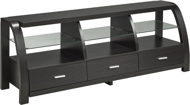 Brassex Inc. Dark Cherry 60'' TV Stand-0