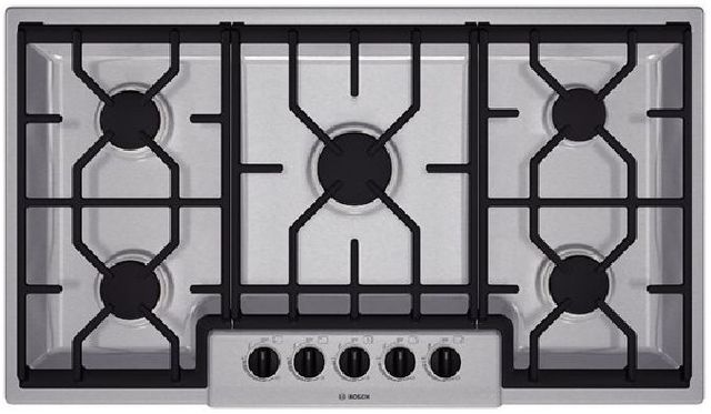 Bosch® 300 Series  30” Gas Cooktop-Stainless Steel-0