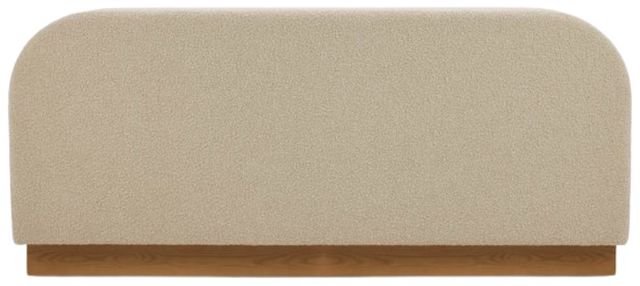 American Leather® Customizable Castiel Fabric King Upholstered Panel Bed-3