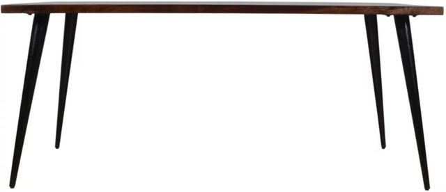 Jofran Inc. Prelude Walnut Dining Table with Black Base-2