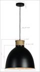 Forty West Buford Black Pendant Light-1