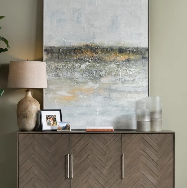 Crestview Collection Canyon Gray Wall Art -1