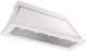 Ilve® Nostalgie II Noblesse 60" White Wall Mounted Range Hood with Brass Trim-1