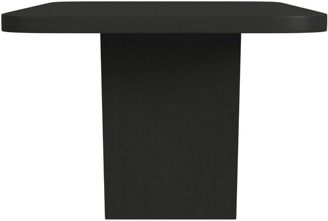Elements International Ridgemont Black Rectangular Dining Table-4