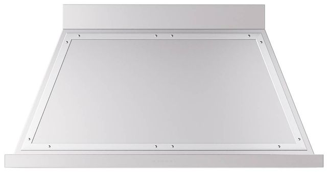 Ilve® Nostalgie II Noblesse 48" Stainless Steel Wall Mounted Range Hood with Chrome Trim-0