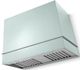 La Cornue CornuFé Loge 44" Roquefort Wall Mounted Range Hood with Satin Chrome Trim-0