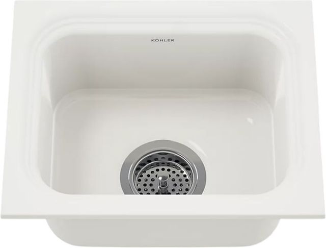 KOHLER® Northland™ Biscuit 15" Undermount Single-Bowl Bar Sink-0