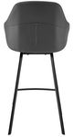 Armen Living Brigden Gray 26" Counter Stool-4