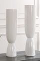 Uttermost® Kimist 2-Piece White Vase Set-1