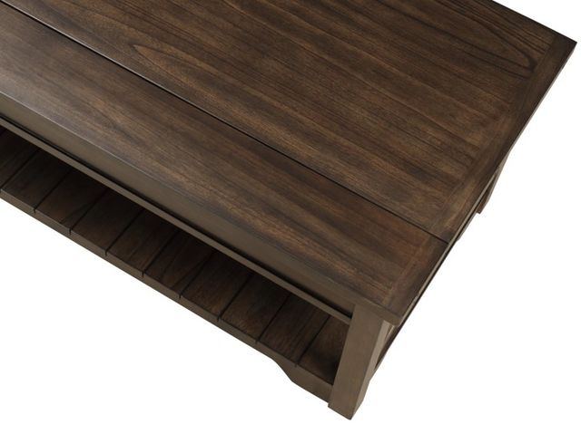Bernards Jenson Walnut Cocktail Table with Lift Top-3