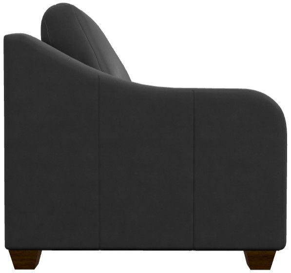La-Z-Boy® Charlie Navy Leather Sofa-3