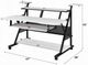 ACME Furniture Willow Black/White Music Desk-2