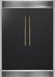 FORNO® Maderno Espresso 60" 27.2 Cu. Ft. Black Convertible Built-In Side-by-Side Refrigerator/Freezer-0