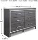 Signature Design by Ashley® Lodanna Gray Dresser-2