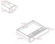 TEI Harvest 32" Mini Roll Top Desk-2