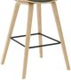 Armen Living Fox Oak/Vintage Green Barstool-4