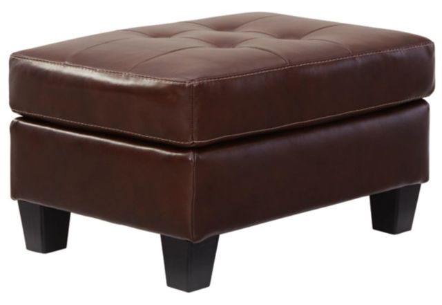 Signature Design by Ashley® Altonbury 2-Piece Walnut Chair and Ottoman Set-2