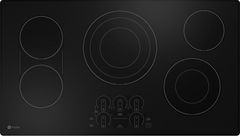 GE Profile™ 36" Black Built-In Electric Cooktop