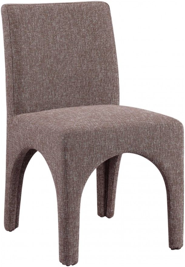 Meridian Furniture Gramercy Brown Upholstered Dining Side Chair-0