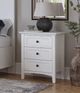 Modus Furniture Grace Snowfall White Nightstand-1